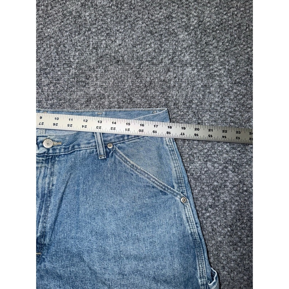 Wrangler Authentics Men's Carpenter Jeans 36x30 Light Wash - Picture 6 of 9